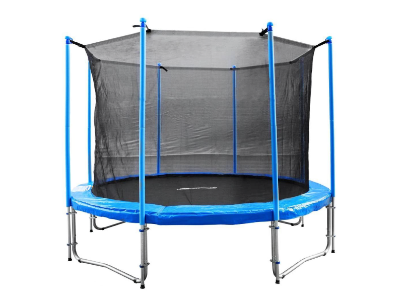 Gardentrampoline with Safety Net Flyjump Monster
